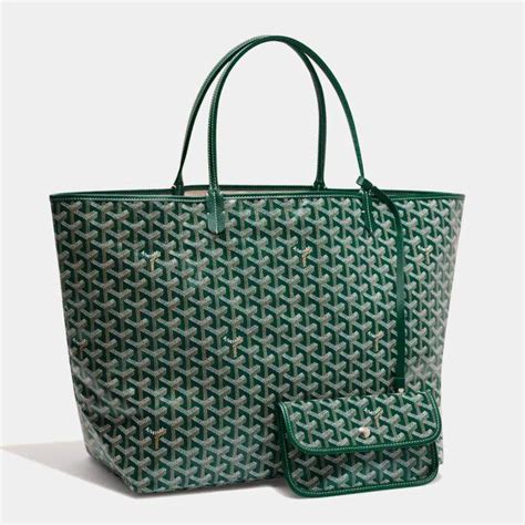 goyard olive green|green goyard purses.